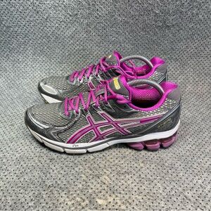 Asics GT-2170 Grey Purple Mesh Running Shoes Size 10.5 Women’s